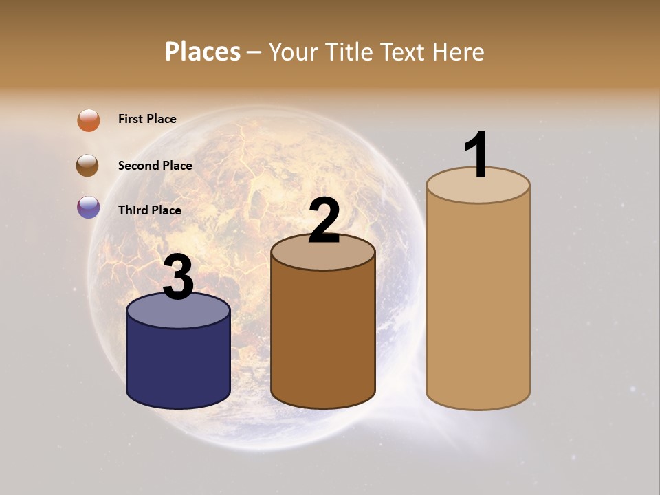 System Science Ray PowerPoint Template