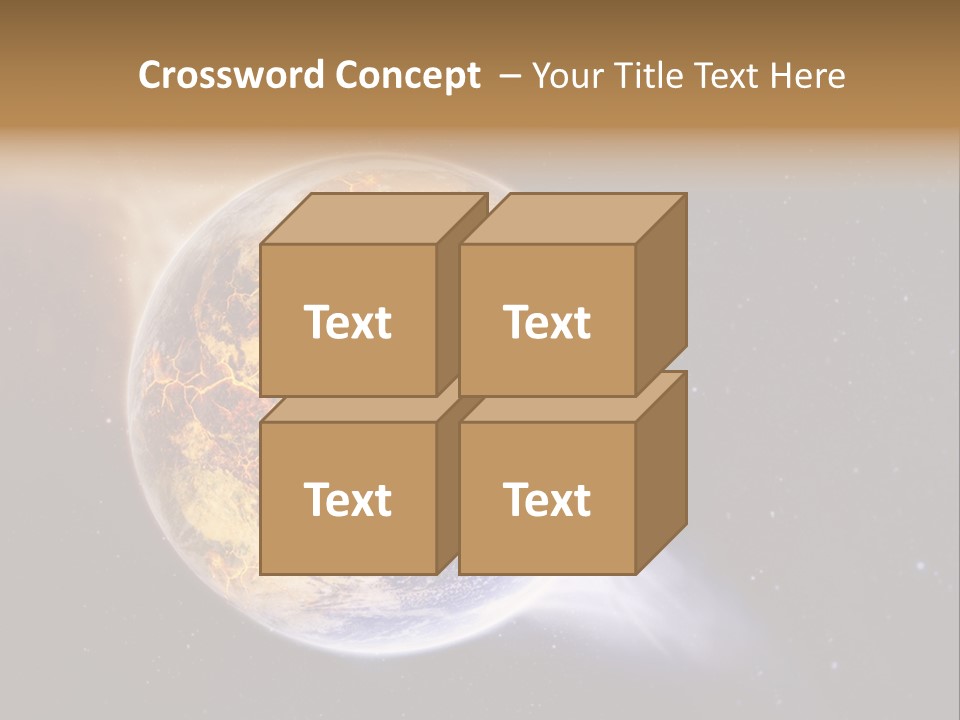 System Science Ray PowerPoint Template