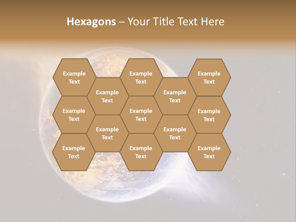 System Science Ray PowerPoint Template