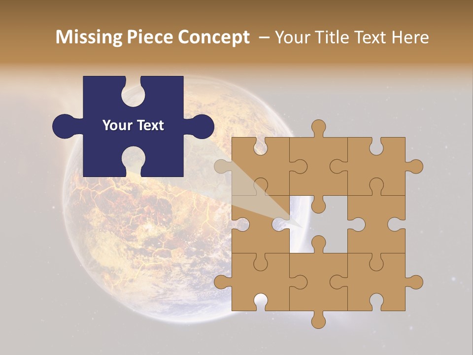 System Science Ray PowerPoint Template