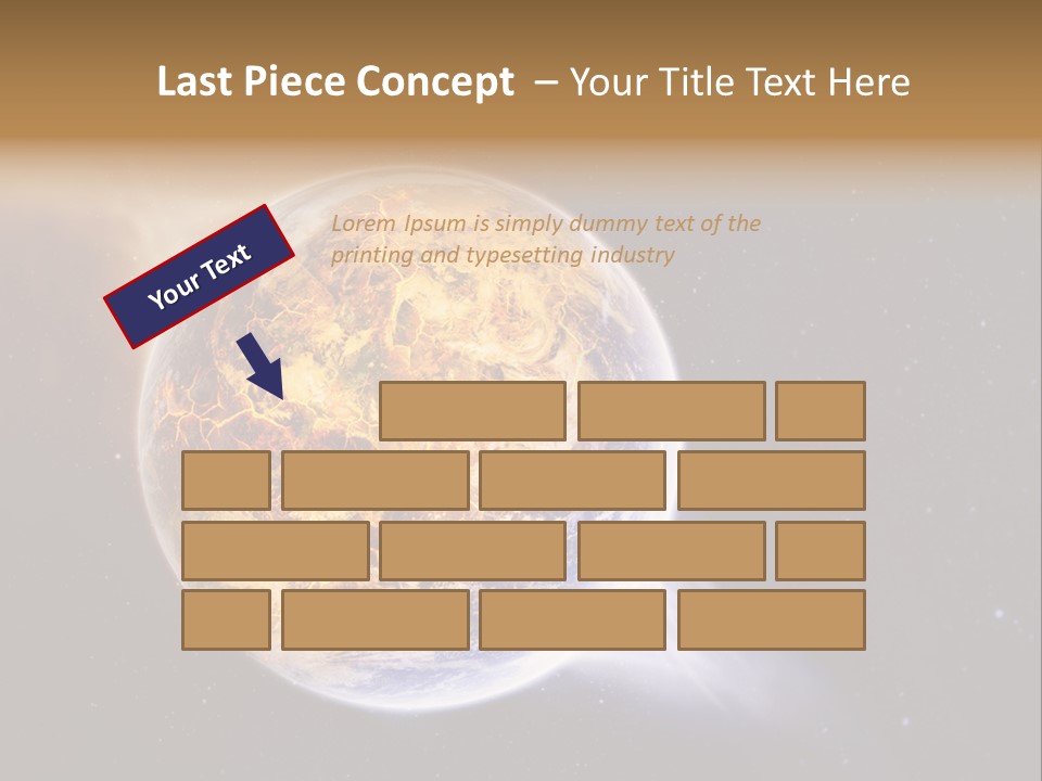 System Science Ray PowerPoint Template