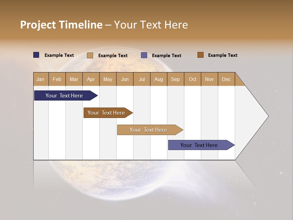 System Science Ray PowerPoint Template