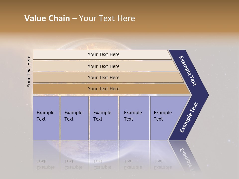 System Science Ray PowerPoint Template