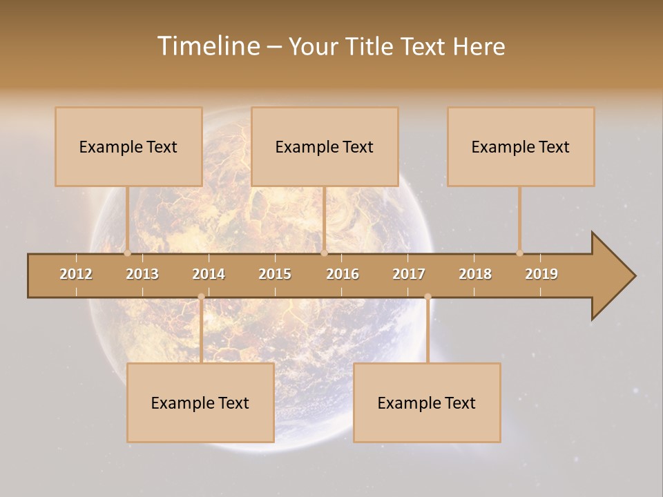 System Science Ray PowerPoint Template