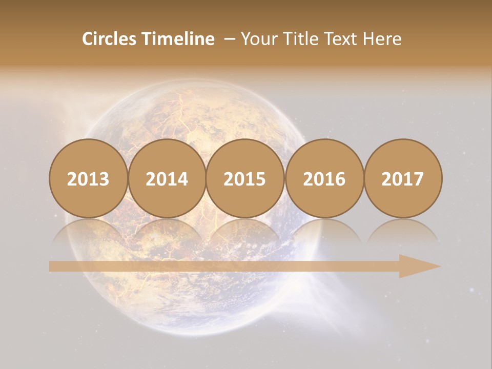 System Science Ray PowerPoint Template