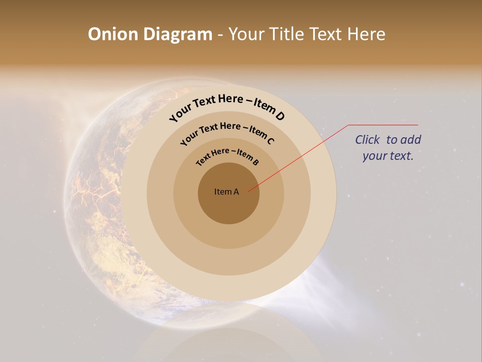 System Science Ray PowerPoint Template