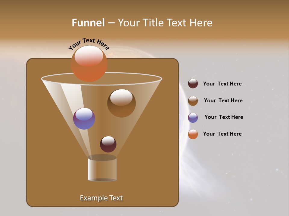 System Science Ray PowerPoint Template