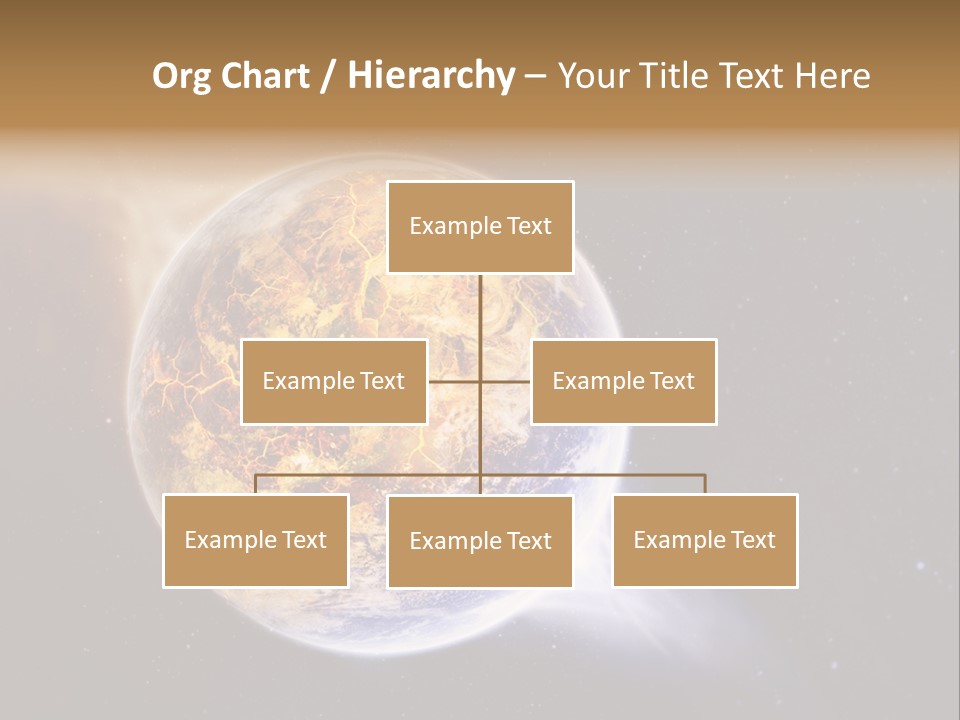 System Science Ray PowerPoint Template
