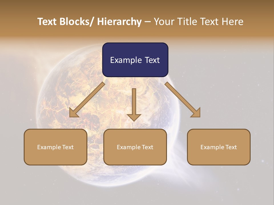 System Science Ray PowerPoint Template
