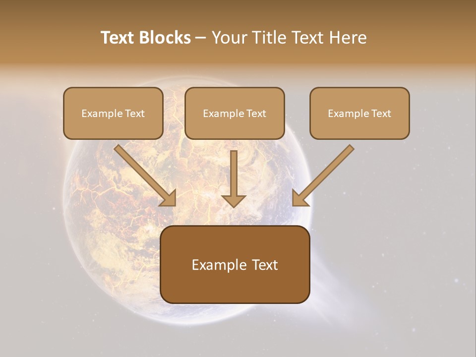 System Science Ray PowerPoint Template