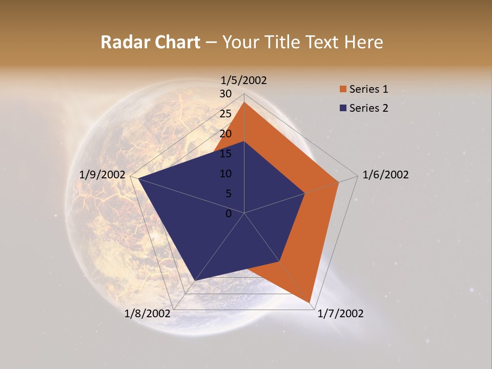 System Science Ray PowerPoint Template