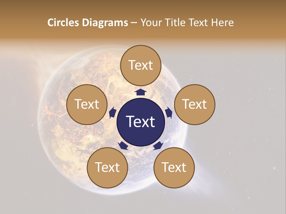 System Science Ray PowerPoint Template