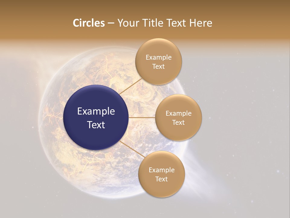 System Science Ray PowerPoint Template