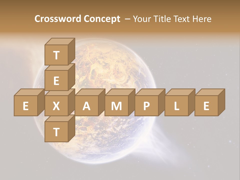 System Science Ray PowerPoint Template
