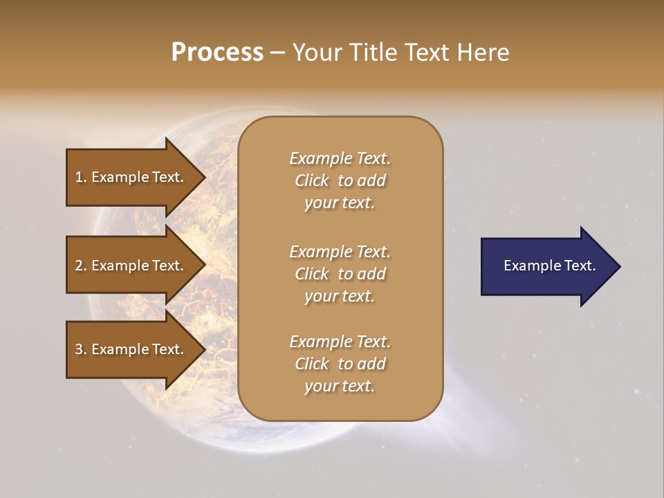 System Science Ray PowerPoint Template