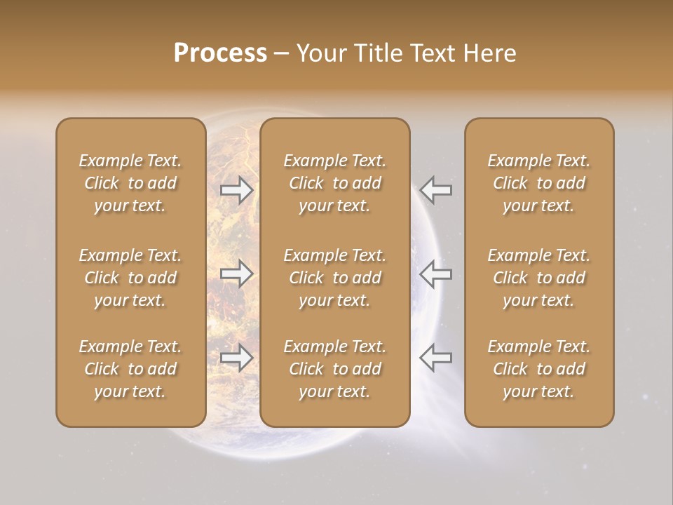 System Science Ray PowerPoint Template