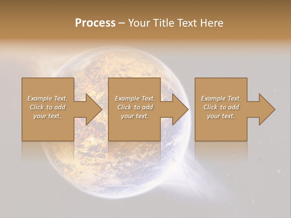 System Science Ray PowerPoint Template