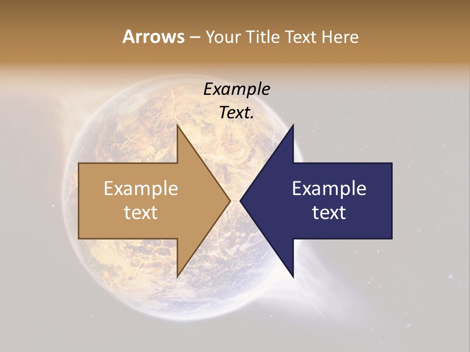 System Science Ray PowerPoint Template