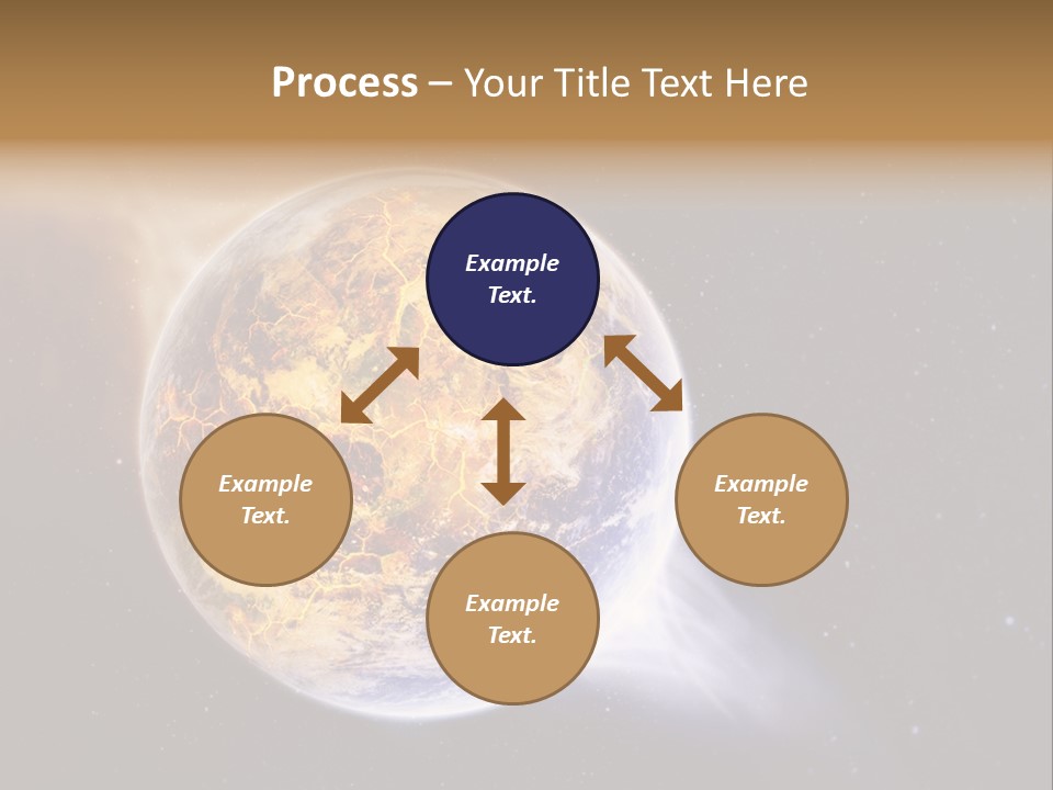 System Science Ray PowerPoint Template