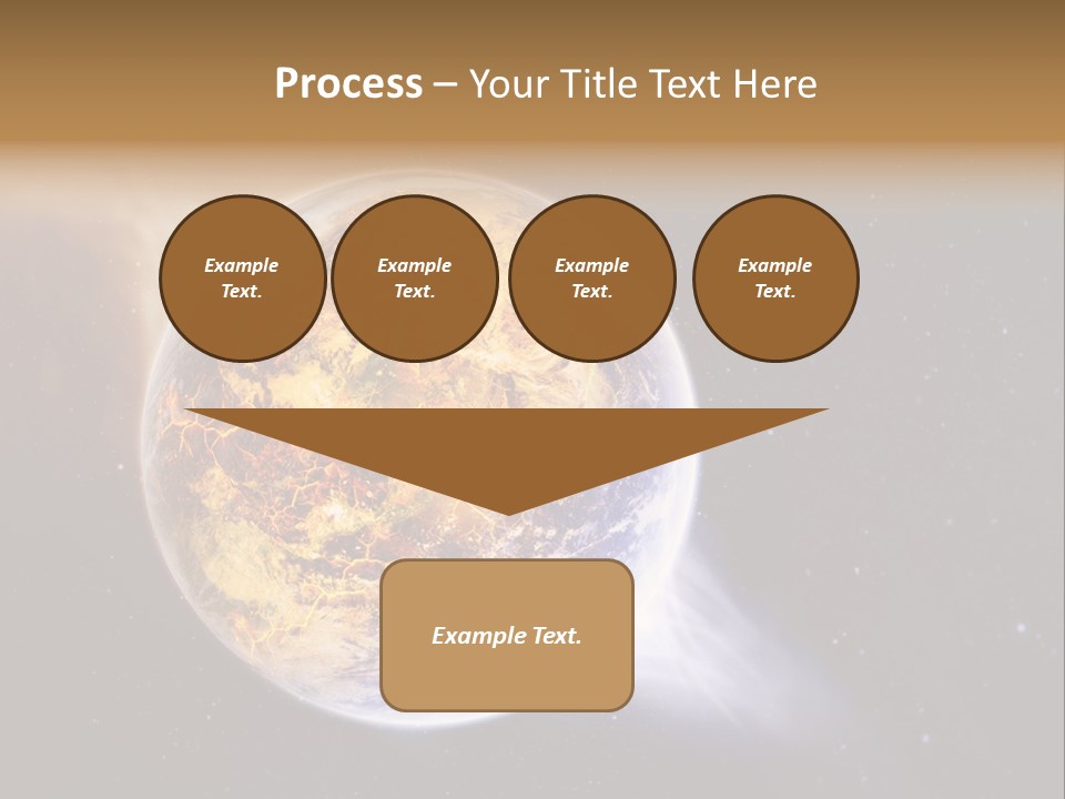 System Science Ray PowerPoint Template