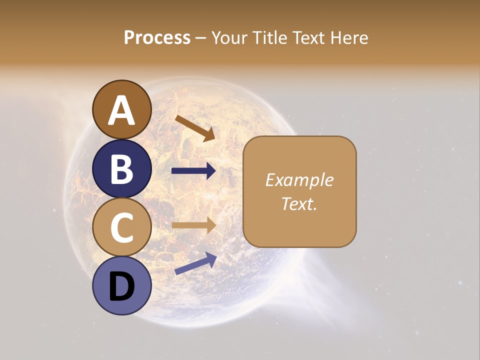 System Science Ray PowerPoint Template