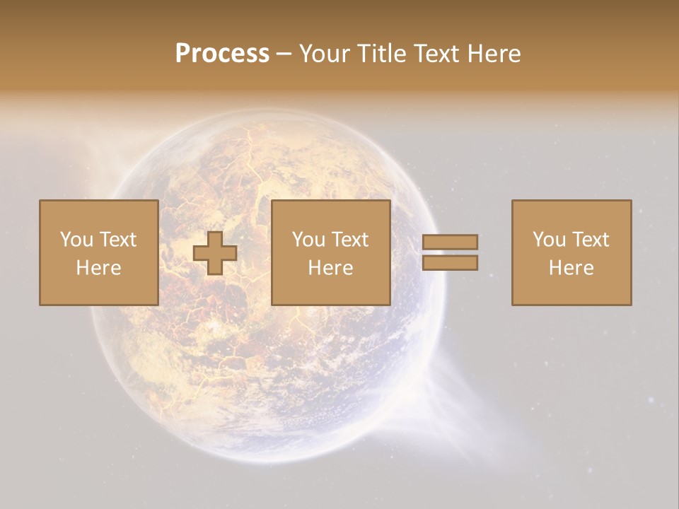 System Science Ray PowerPoint Template