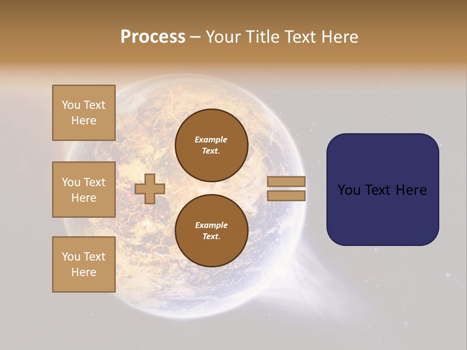System Science Ray PowerPoint Template