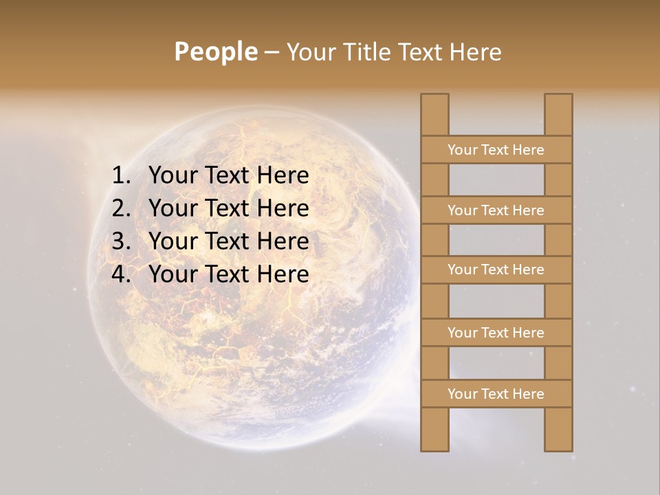System Science Ray PowerPoint Template