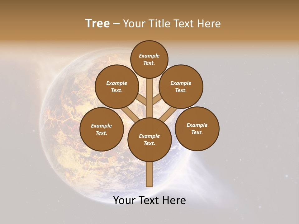 System Science Ray PowerPoint Template