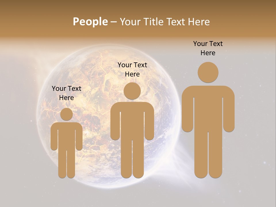 System Science Ray PowerPoint Template
