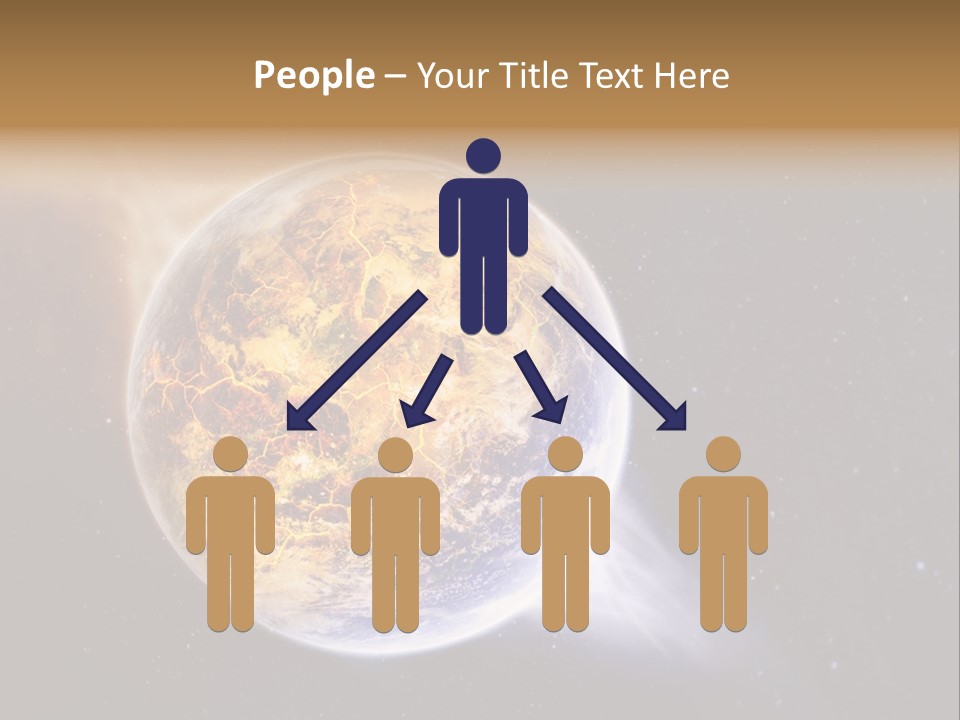 System Science Ray PowerPoint Template