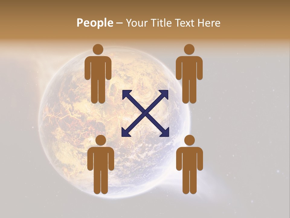 System Science Ray PowerPoint Template