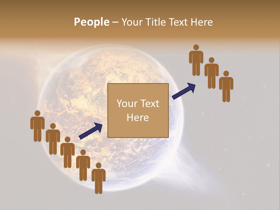 System Science Ray PowerPoint Template