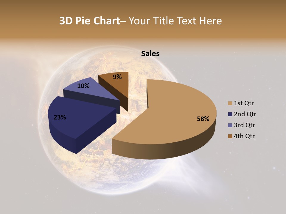 System Science Ray PowerPoint Template
