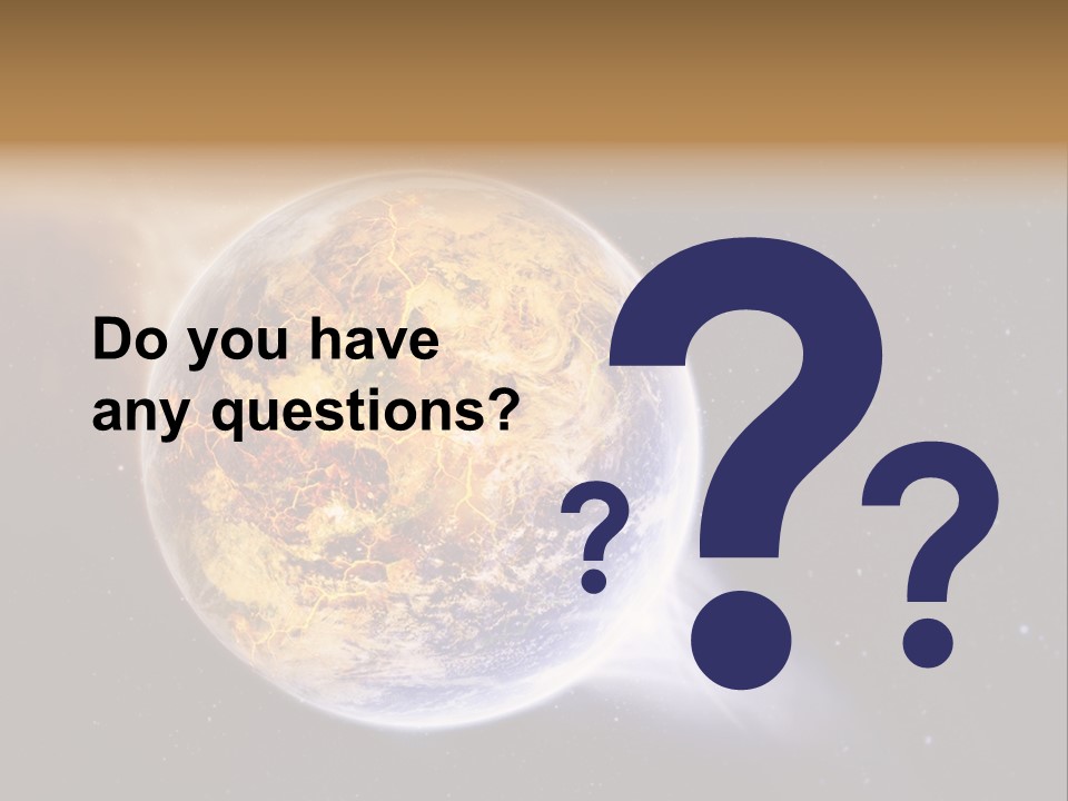 System Science Ray PowerPoint Template