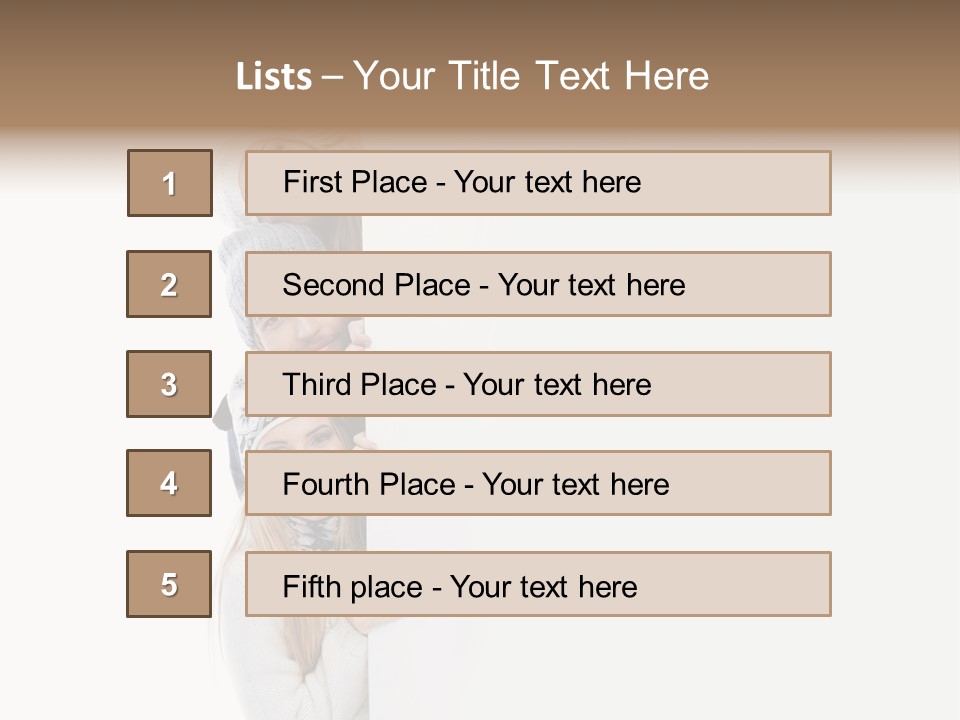 Cap Casual Copy PowerPoint Template