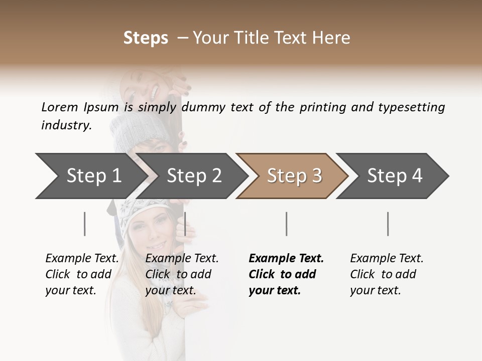 Cap Casual Copy PowerPoint Template
