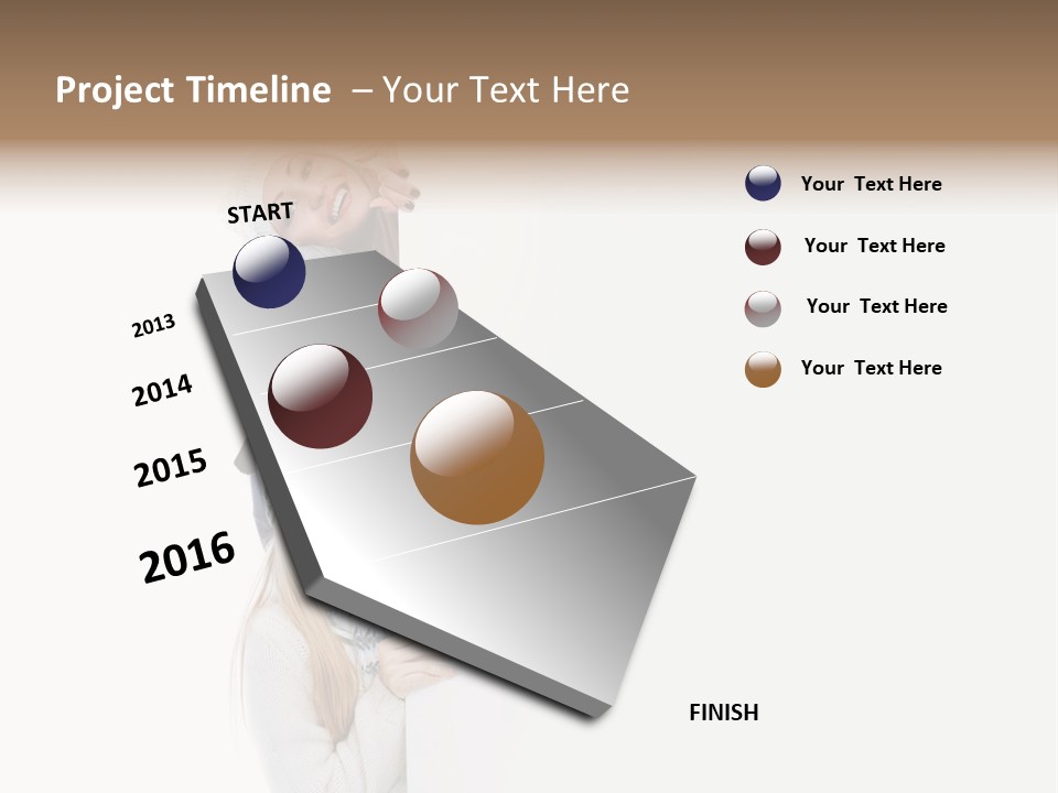 Cap Casual Copy PowerPoint Template