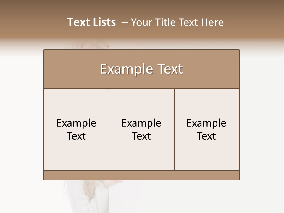 Cap Casual Copy PowerPoint Template