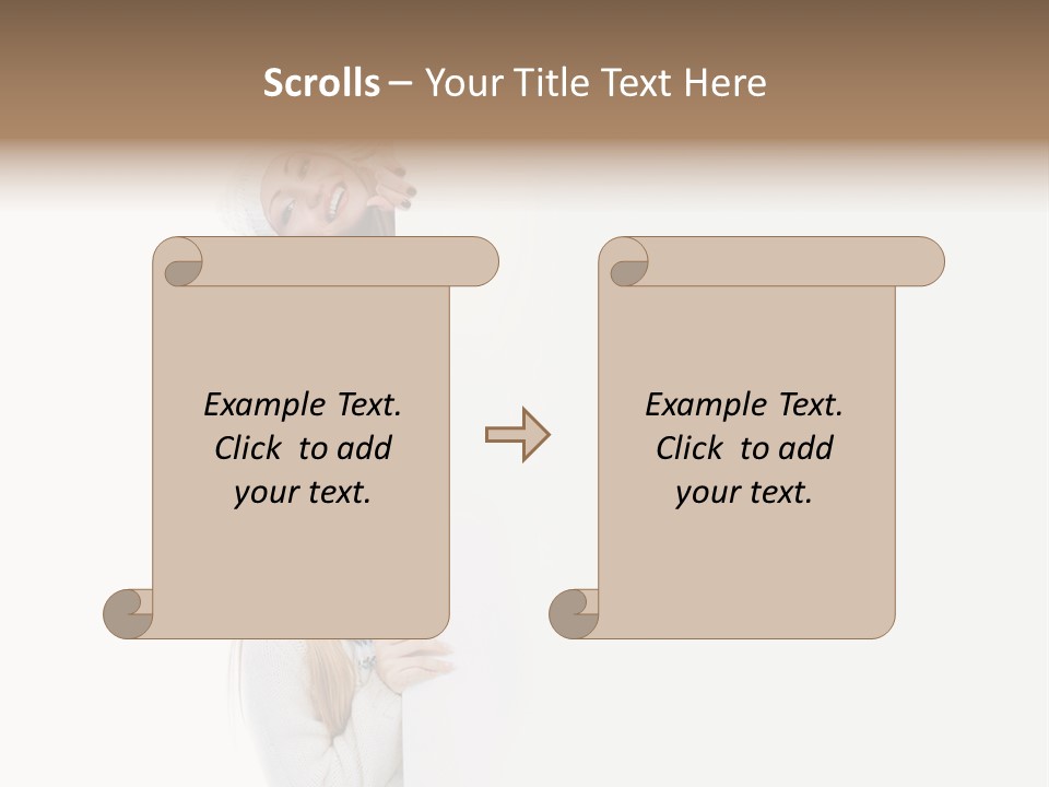 Cap Casual Copy PowerPoint Template
