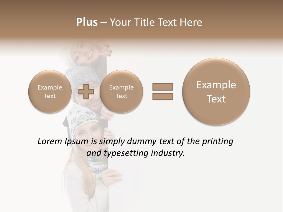 Cap Casual Copy PowerPoint Template