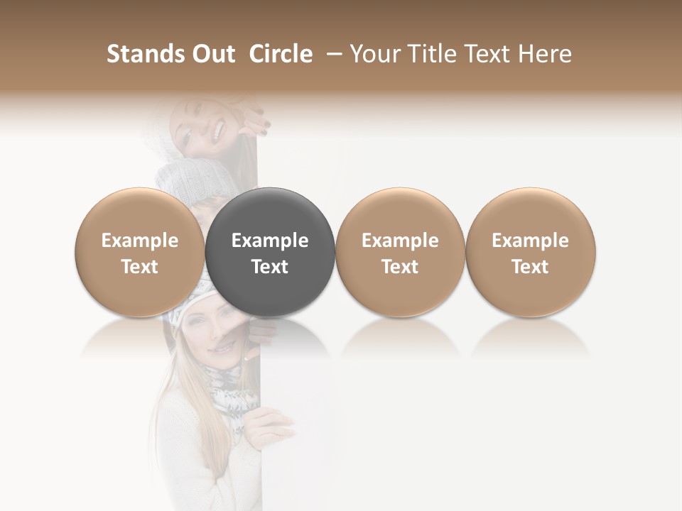 Cap Casual Copy PowerPoint Template