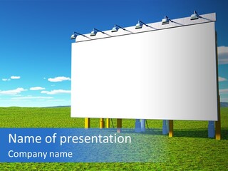 Marketing Customizable Outdoor PowerPoint Template