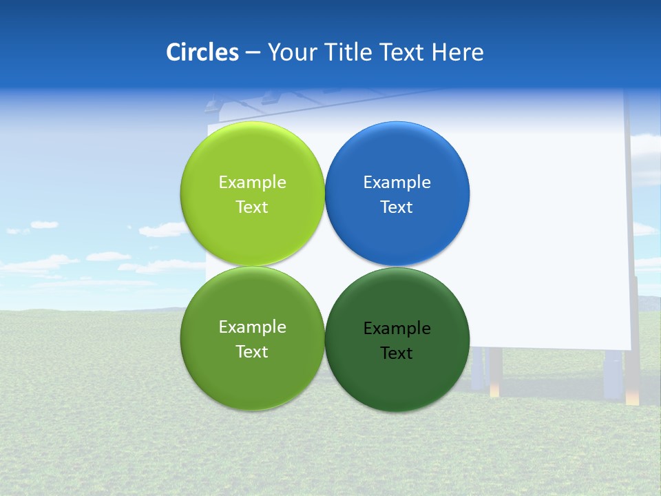 Marketing Customizable Outdoor PowerPoint Template