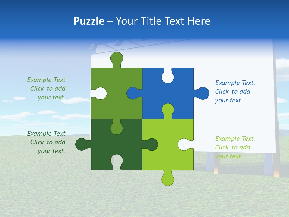 Marketing Customizable Outdoor PowerPoint Template