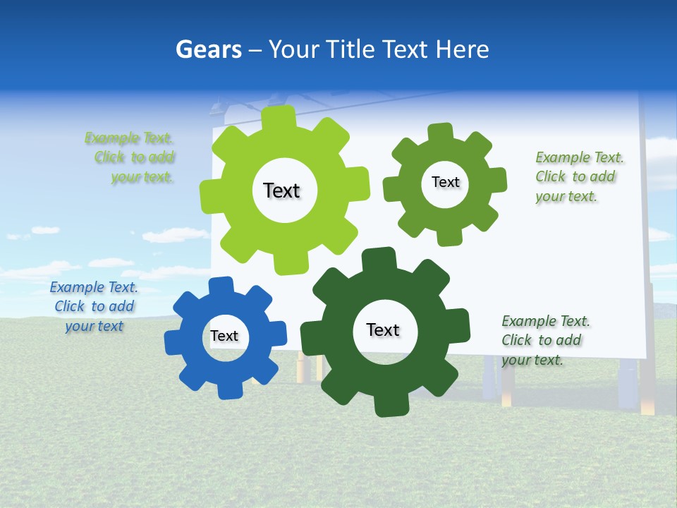 Marketing Customizable Outdoor PowerPoint Template