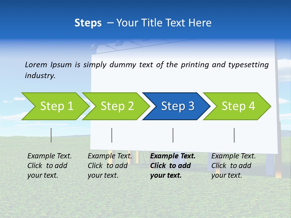Marketing Customizable Outdoor PowerPoint Template