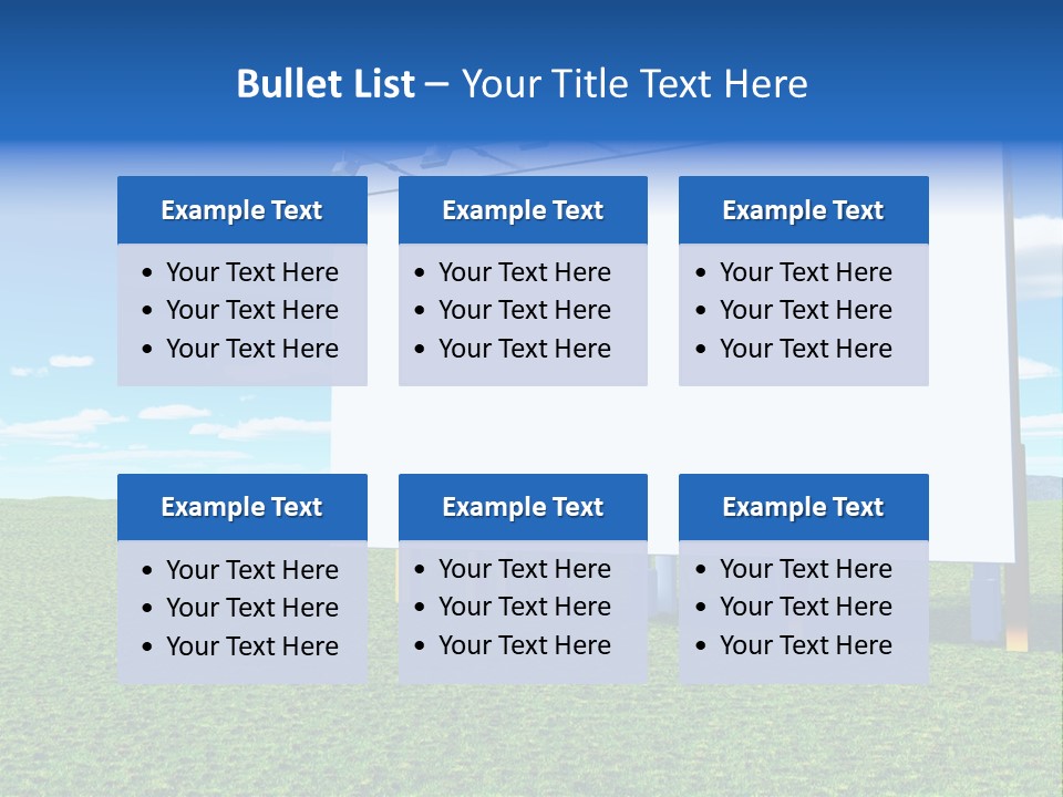 Marketing Customizable Outdoor PowerPoint Template