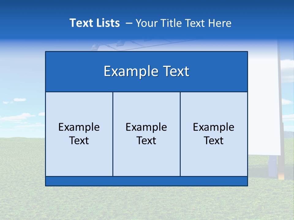 Marketing Customizable Outdoor PowerPoint Template