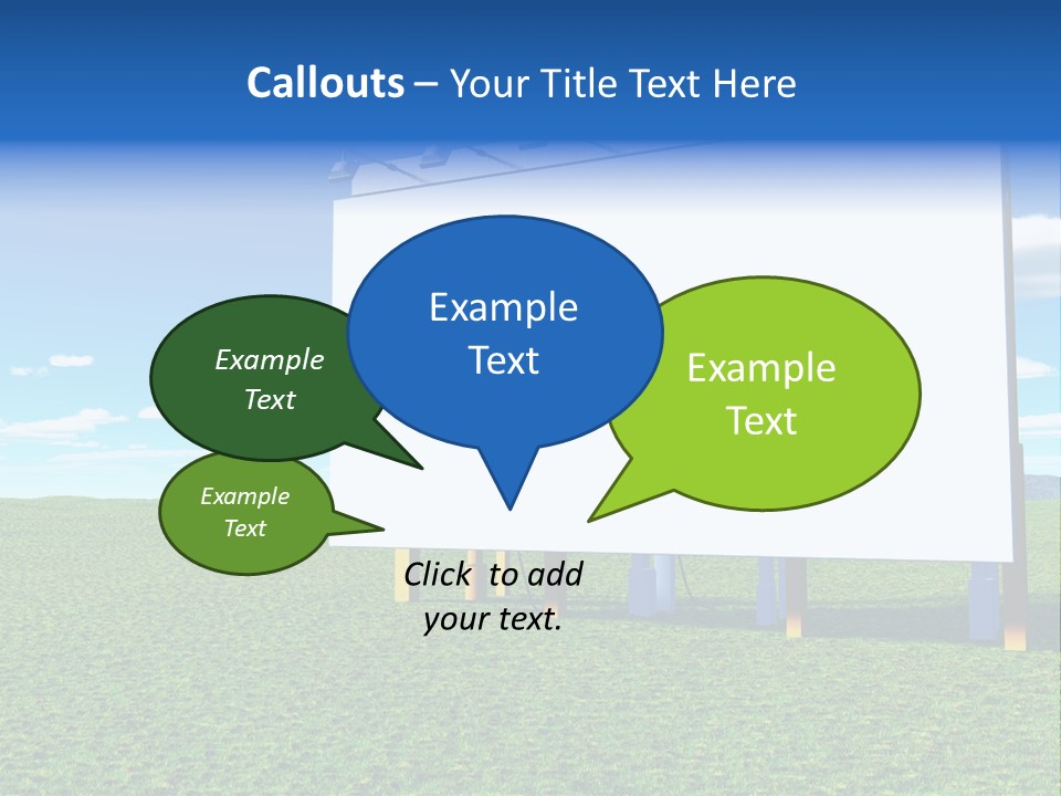 Marketing Customizable Outdoor PowerPoint Template
